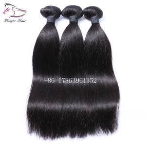 Hot Shelling Brazilian Virgin Hair Bundles 3PCS 8&quot;-30&quot; Silk Straight Natural Color Human Hair Weaves with Hair Extensions