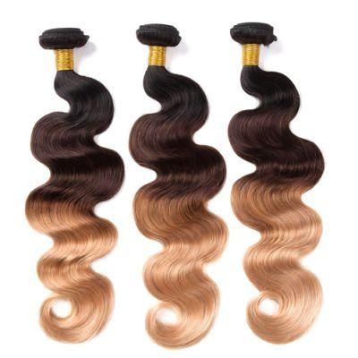 Brazilian Hair Weave Ombre Hair Bundles Body Wave 1b/4/27