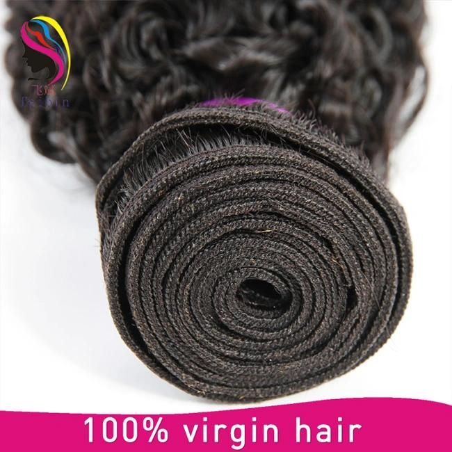 Factory Price Mongolian Human Hair Extension Kinky Curly Produces