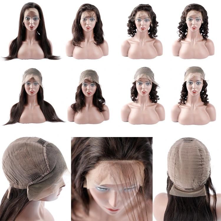 Custom Transparent HD Full Lace Human Hair Lace Frontal Wigs.