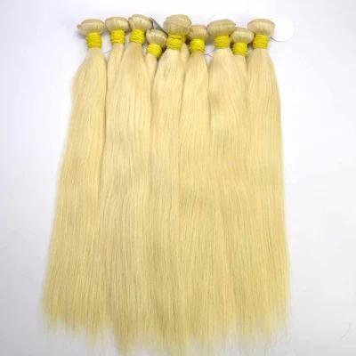 Fashion Hair Blonde Color 100% Remy Human Hair Weft