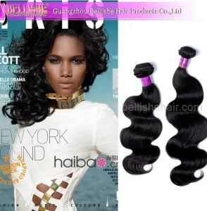Unprocessed Body Wave Indian Hair 100% Human Hair