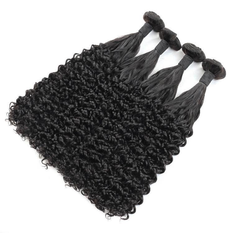 Double Drawn Silky Straight Curky Ends Funmi Hair Bundles Wholesale Hair Extensions