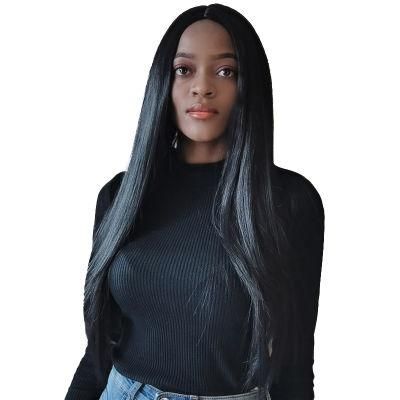 Kbeth 28 Inch Long Bone Straight Human Hair Wig 100% Virgin Raw 10A Brazilizn Remy Custom Full Lace Frontal China Wigs for Black Women Wholesale