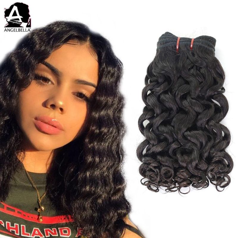 Angelbella Original Water Loose Wave Hair Indian Remy Hair Weaving Dubai Bundles