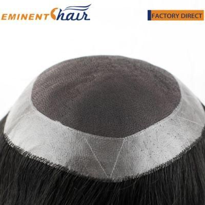 Indian Hair Natural Effect Mono Women&prime;s Hair Replacement Toupee