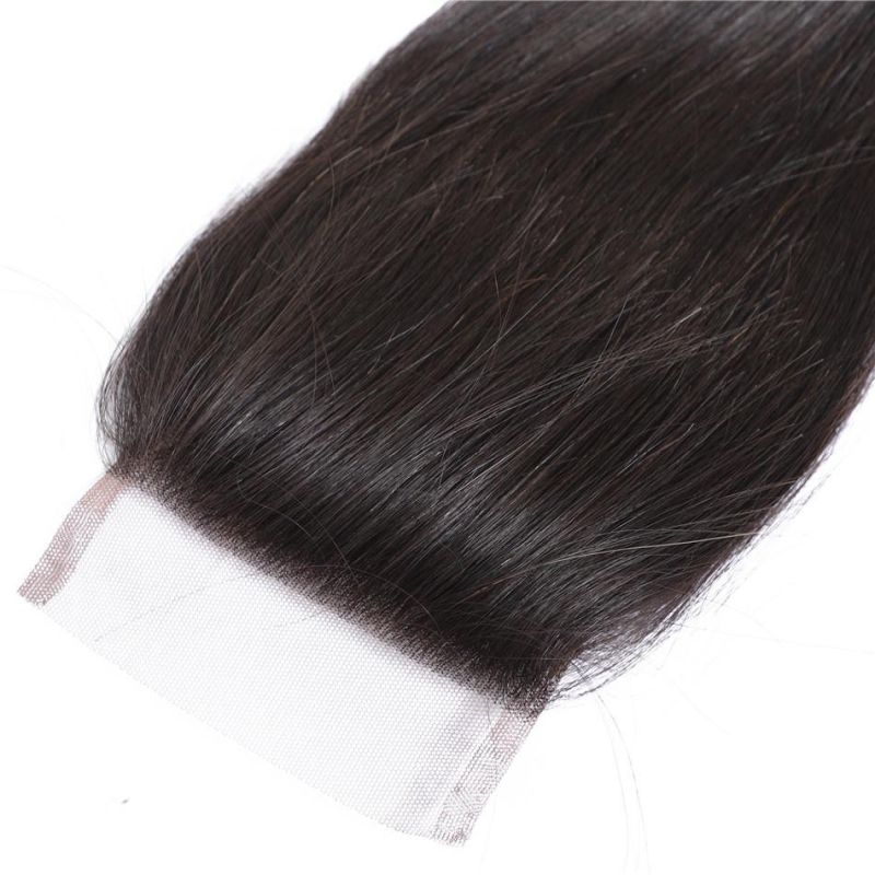 Brazilian Straight Lace Closure Free/Middle/Three Part 5*5 Closures 100% Human Hair Extensions Remy HD Lace Closure