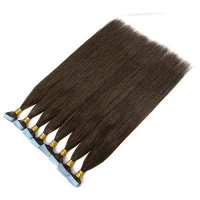 Wholesale Straight Remy Virgin Tape in Human Hair Extensions