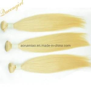 High Quality 613 Blond Human Hair Weave Straight 10A Virgin Russian Hair