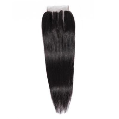 Indian Hair Silky Straight Body Wave Hair Wholesale Hair Lace Closure Transparent&#160;