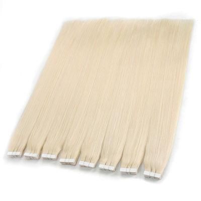 Wholesale 10A Russian Tape in Hair Extensions Virgin Human Tape Hair