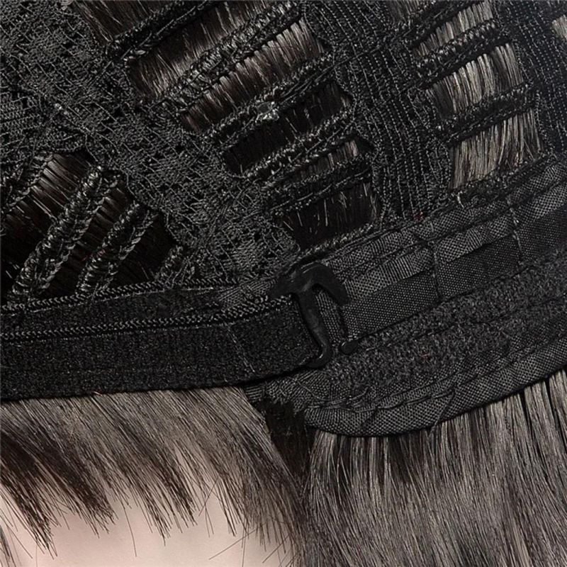 Toupee Men Short Hair Wigs Ombre Men′ S Daily Wig Male Natural Curly Hair Breathable Men Short Hair Wigs Ombre Men′ S Daily Lace Front Wig