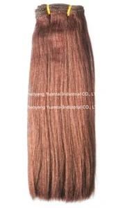 High Quality 100% Human Hair Weft Extension/ Made of Virgin Hair