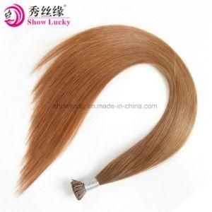 Full Cuticle Hold Unprocessed Russian 100% Human Hair Remy U I Tip Keratin Hair