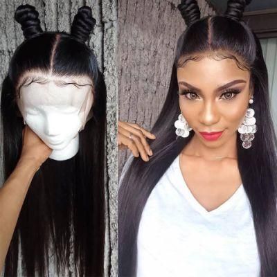 10A Straight Lace Front Wigs Human Hair with Baby Hair Pre Plucked Bleached Knots