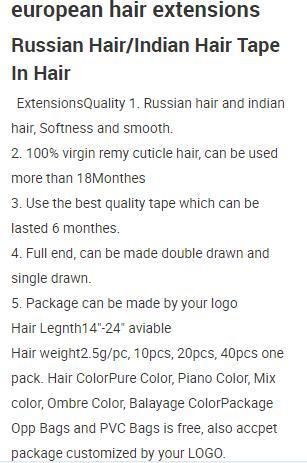 Tape in Hair Extensions Remy Tape in Human Hair Extensions Tape in Hair Extensions for Thin Hair