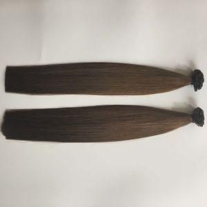 6# Pre Bonded Keratin Flat Tip Brazilian Virgin Human Hair Extensions