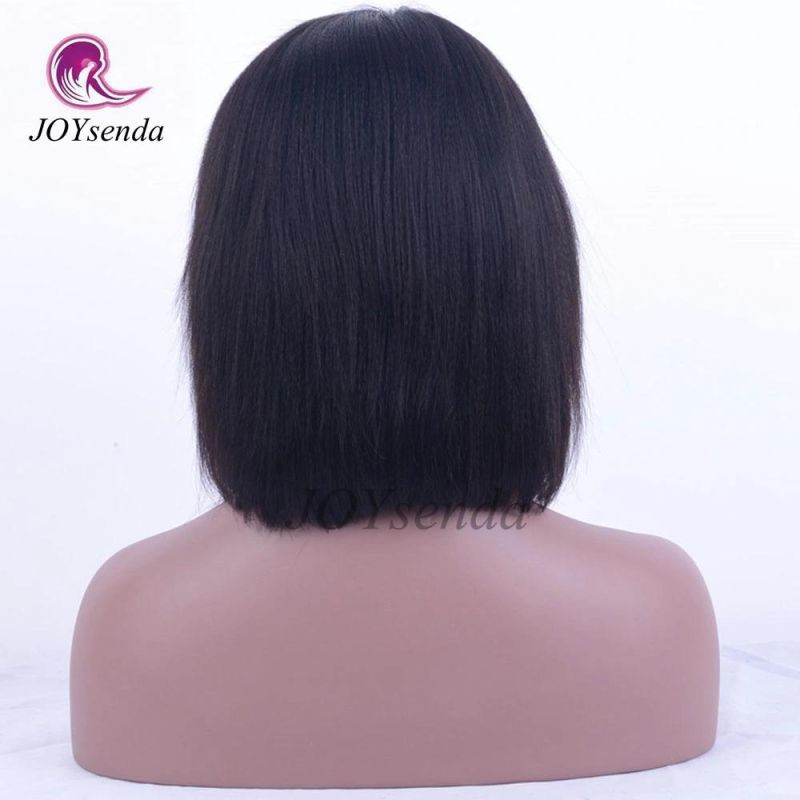 Cheap Price Indian Virgin Human Hair Machine Made U-Part Wig