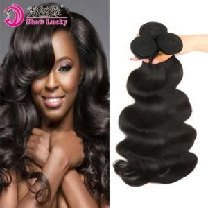 10A Wholesale Price Natural Black Body Wave Unprocessed Virgin Indian Human Hair Extension