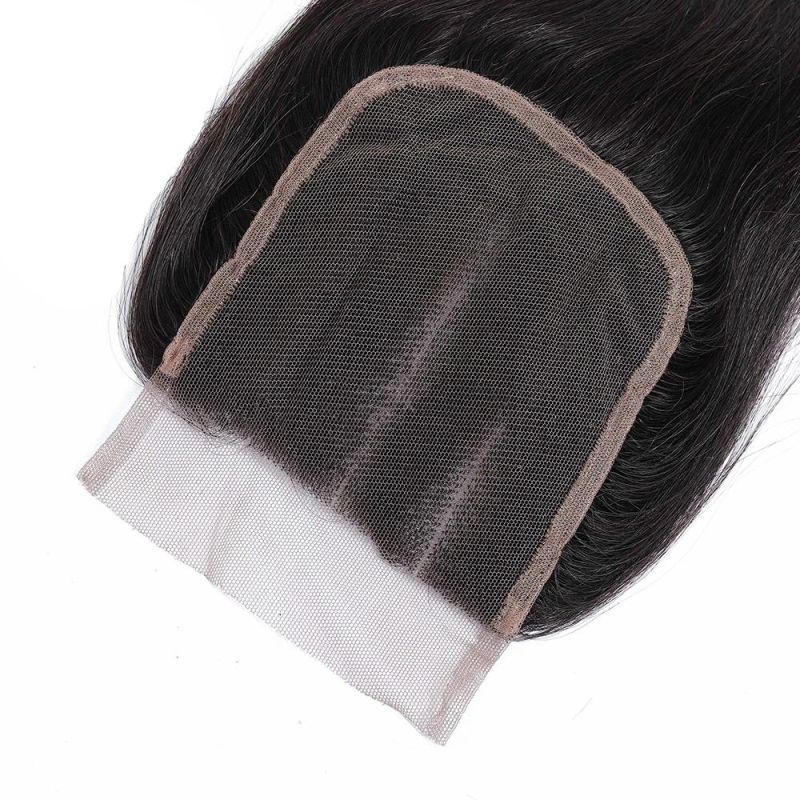 Closure Frontale Virgin Hair Bundles with Closure 4X4 Closure Wig Human Hair