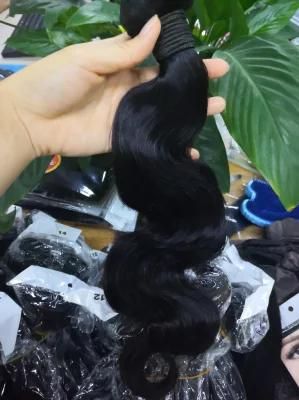 Human Hair Weave Bundle with Closure Wholesale Cuticle Aligned Hair From India