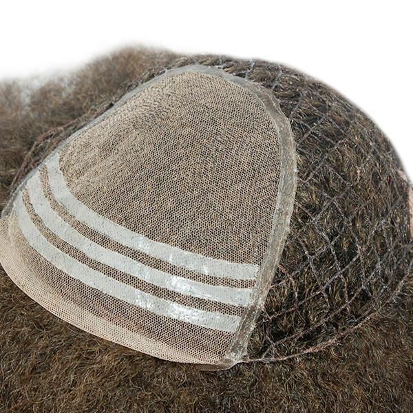 Integration Base Women′s Afro Curly Toupee