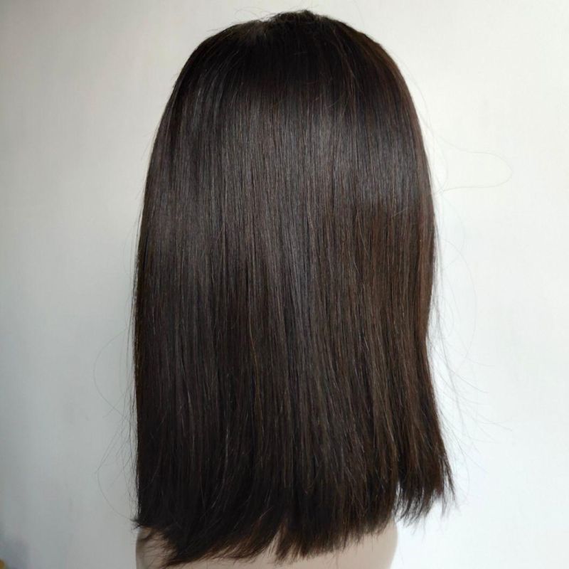 Wholesale Indian Human Hair Bob Lace Front Wig