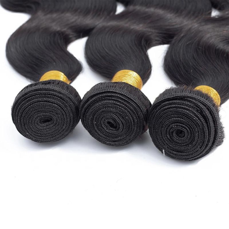Top Quality Unprocessed Brazilian Virgin 100 Human Hair Weave Body Wave Natural Cuticle Aligned Hair