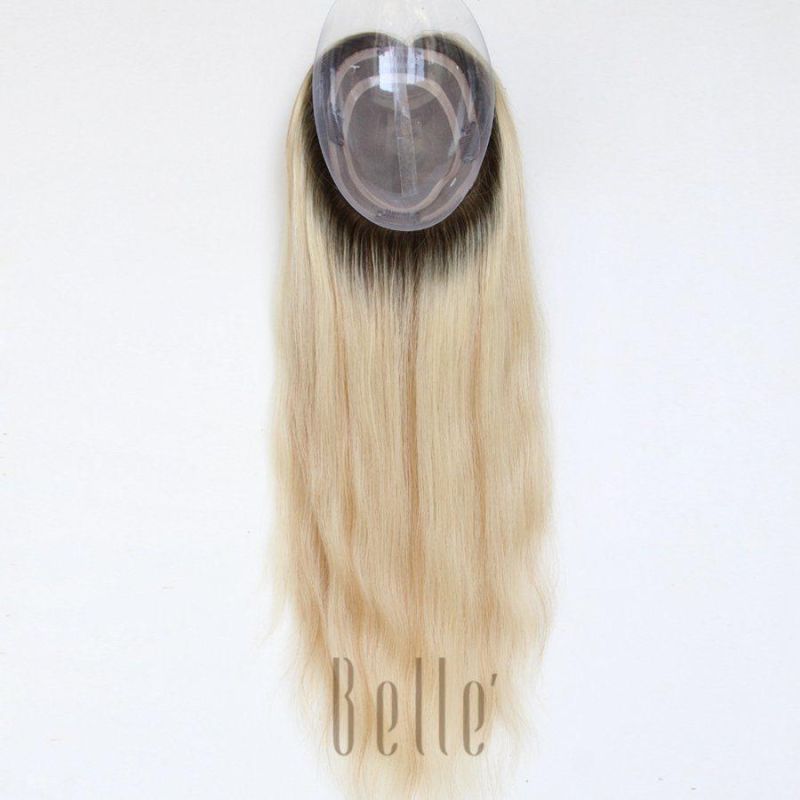 Belle Top Quality Virgin Hair Comfortable Mono Toupee