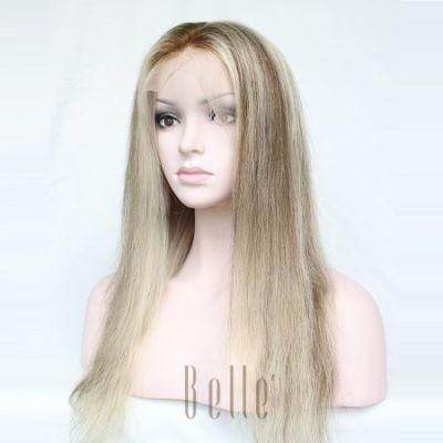 Belle Natural Parting 100% Human Virgin Hair Lace Front Wig