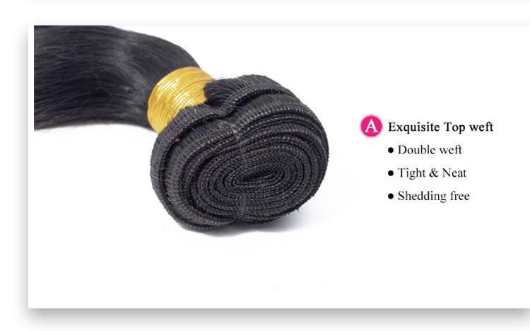 High Quality Hair Combo Human Hair Quality Hair Bundles with Closure