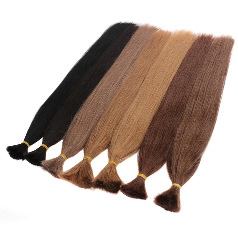 Cheap Wholesale Human Hair Bulk/Wholesale Bulk Hair Extensions/Virgin Hair Bulk