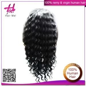 Fashion Natural Black Body Wave Lace Wig Braizilian Hair Remy Wig Frontal Lace Wig