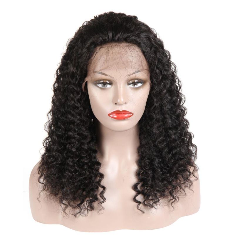 Kbeth Deep Wave Human Hair Wigs for Sexy Black Women Gift 2021 Fashion Summer 100% Virgin Remy 18 Inch Full Lace Wigs Wholesale with 13X6 Closure