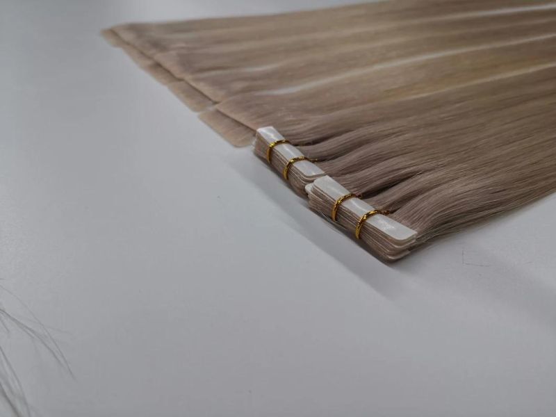 Unprocessed Natural Brazilian Virgin Tape Hair 100% Human Hair