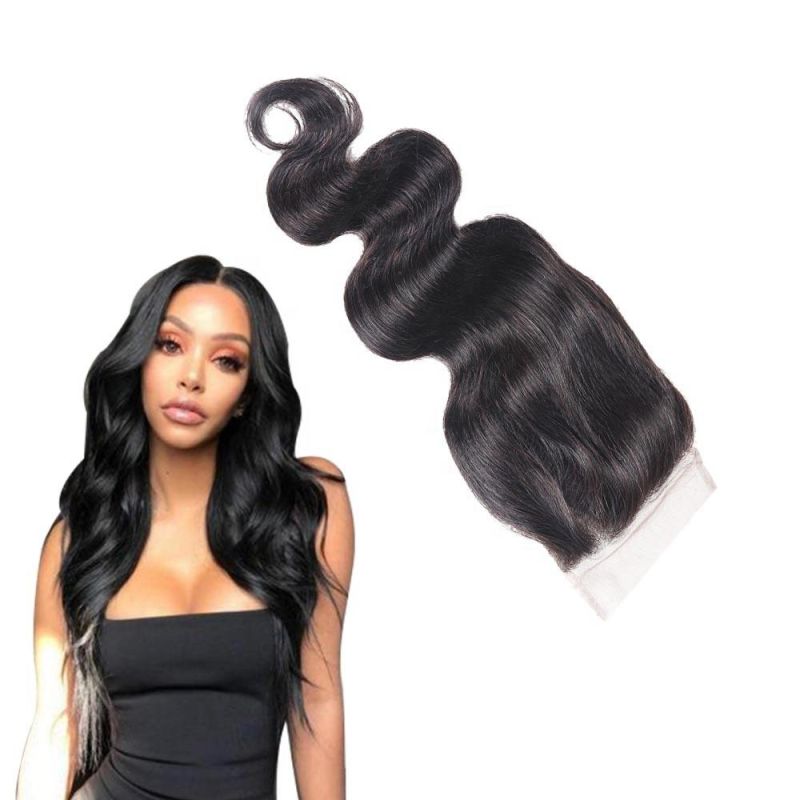 Kbeth Body Wave Closure for Sexy Women 2021 Fashion Remy Custom 22 Inch Real Human Hair Xuchang Factory Supply Good Price Toupees Ready to Ship