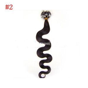 Brazilian Hair Body Wave Micro Loop Ring Brazilian Remy Hair Extension 16.18.20.22.24.26.28.30.32 Inch 100 Strands