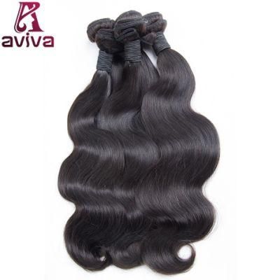 100% Human Hair Extensions Brazilian Virgin Hair Body Wave