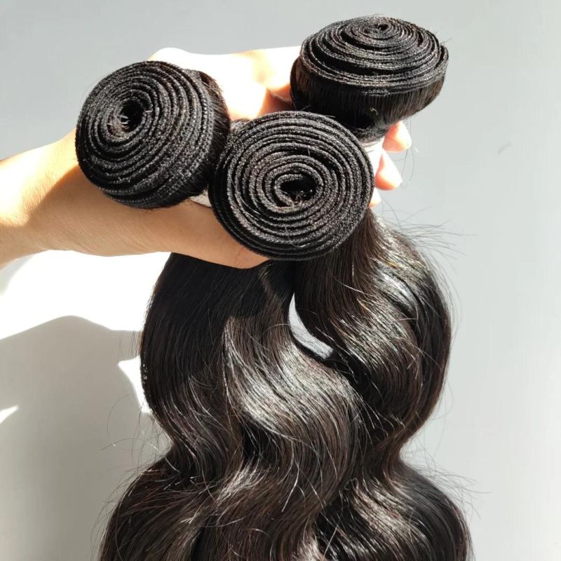 Wholesale Chinese Hair Product Virgin Hair Bundles Body Wave Hair Extension