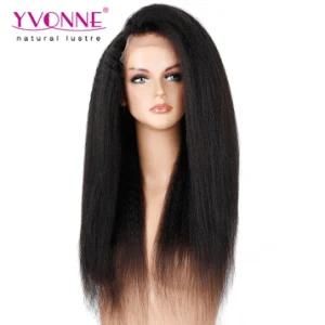 Yvonne Hair Kinky Straight Swiss Lace 360 Lace Wig for Black Women