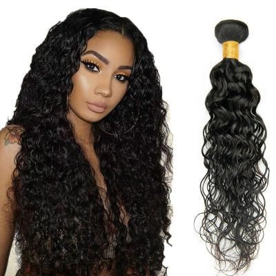 Kbeth High Quality Water Wave Hair Bundles Raw Virgin Cuticle Aligned Hair Custom Logo China Factory Supply Hair Weft