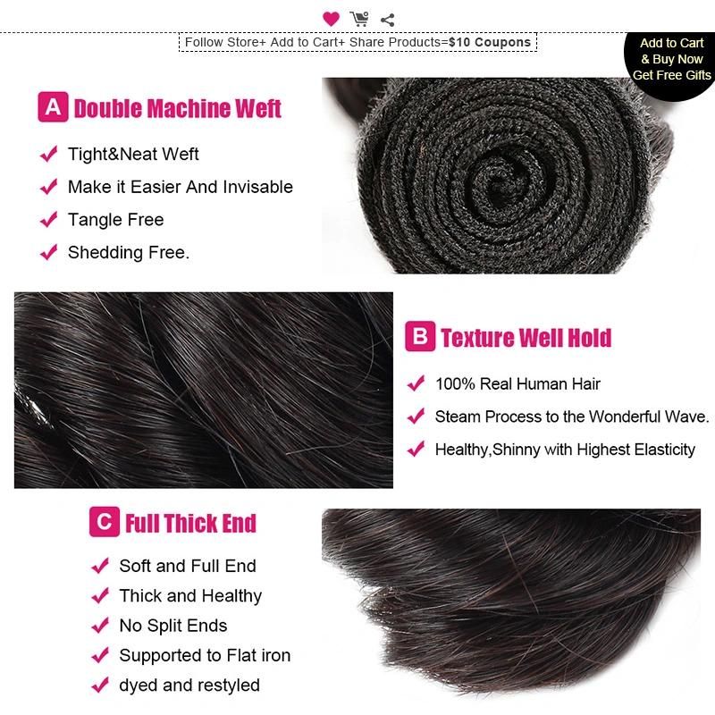 Best Selling Unprocessed Natural Mink Cuticle Aligned Brazilian Virgin Hair 100 Human Hair Extensions