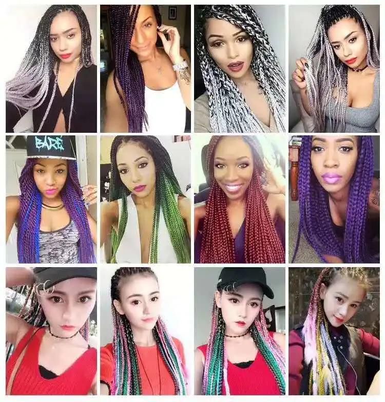 Synthetic Hair Braid X-Pression 100% Kanekalon Jumbo Braid Hair Extension