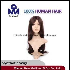 Lady Hair Extension with Synthetic Wig