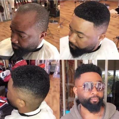 Kbeth Men&prime;s Toupee Ready to Ship Fashion Cool Lace Wigs for Black Men Custom Accept Human Hair Toupees Fast Shipping