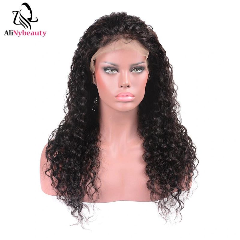 Unprocessed Cuticle Aligned Virgin Indian Hair 360 Frontal Lace Wig