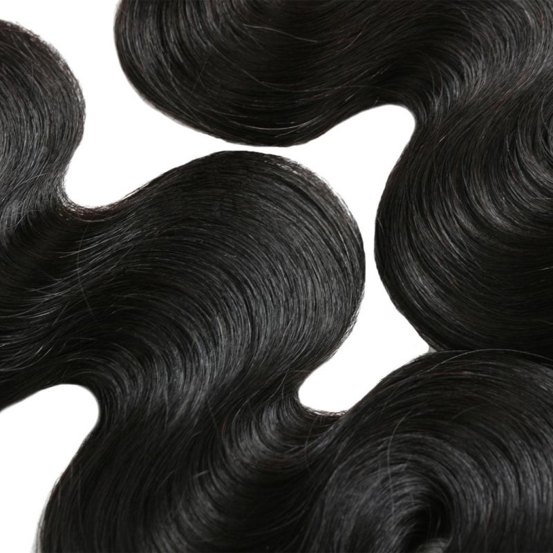2020 Brazilian Body Wave Hair Weave Bundles with Closure Human Hair Bundles with Closure Double