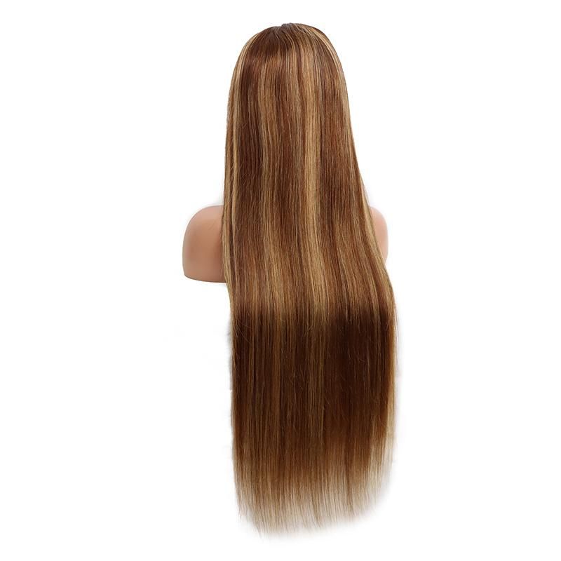 Blonde Transparent Lace Front Wigs 100 Unprocessed Virgin Brazilian Straight