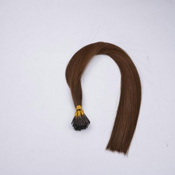 24" Inch Keratin U Tip Brazilian Hair 0.5 Gram Each Strand Nail Tip Fusion Human Hair Extension Pre Bonded Straight Virgin Hair