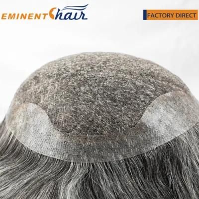 Factory Direct Custom Made Men&prime;s Lace Toupee